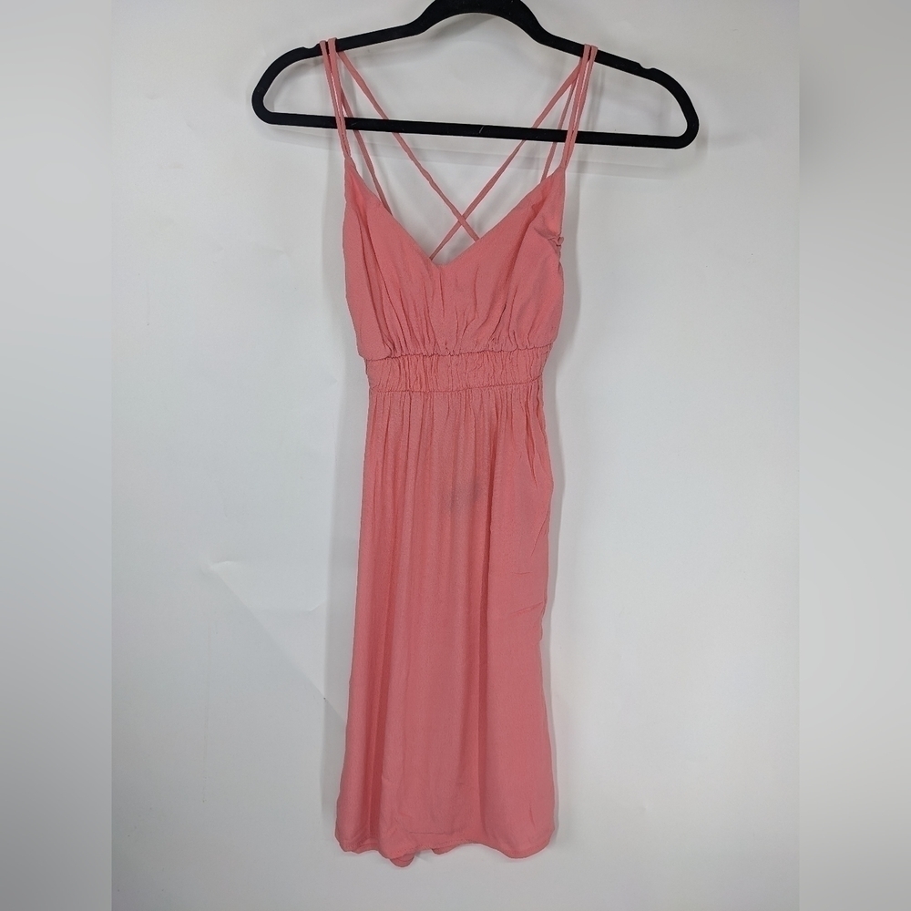 FAB'RIK Spaghetti Strap Open Back Dress
